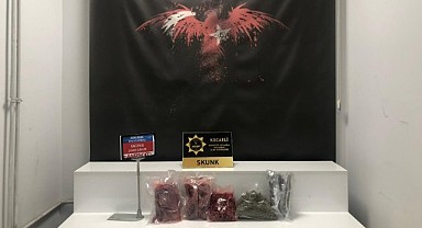 Araca zulalanmış 2 kilo uyuşturucuyu narkotik köpeği buldu!