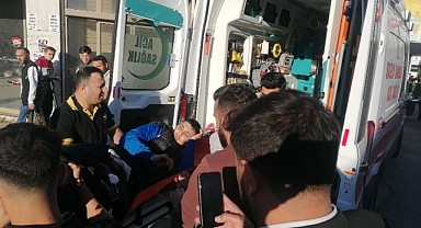 Motosikletiyle seyir halindeyken bıçaklandı