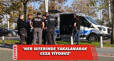 Suçüstü yakalanan kaçak midye avcısının sitemi!