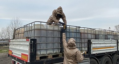 52 tankın içinden kimyasal atık çıktı 